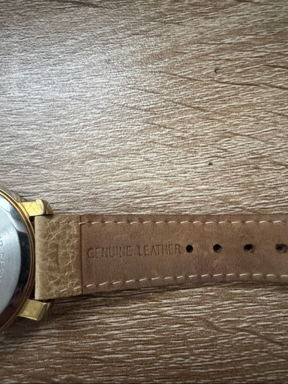 MVMT Gold Case Watch with Tan Leather Strap - Picture 3 of 5